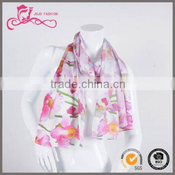 New design 100 silk boutique oversized wholesaler scarf