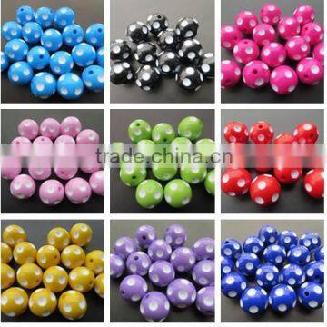 Wow! Mixed color Halloween Fashion Bling beads ,wholesale various size chunky acrylic bling beads for kids necklace and bracelet