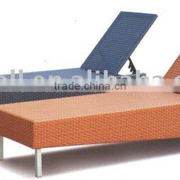 Aluminum sun lounger