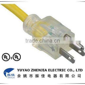 EXTENSION CORD/ UL / CUL / PVC / 3PINS