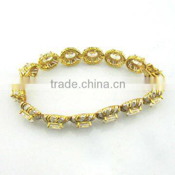 Fashion Zircon Bracelet Gold Plated Bracelets