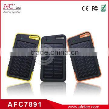 2015 Hot Products Abs Outdoor 2 Years Warranty Fast Chargeing Universal Solar Waterproof Power Bank photo-5