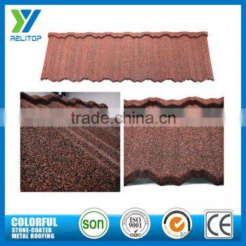 Stone coated featured recyclability roof tiles supperiers in nigeria