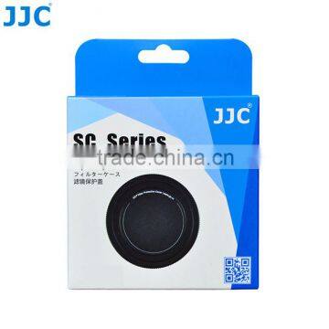 JJC 46mm Metal Screw-In Lens Cap Filter Stack Strorage Case for Camera Filter