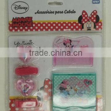 OEM SERVICE--6PCS MINNIE HAIR ACCESSORIES SET