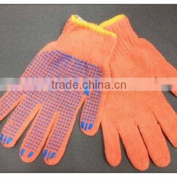 PVC Dotted White Hand Cotton Gloves/ Working Gloves/ Safety Gloves Quality Choice photo-5