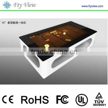 42 inch LCD Coffee Table with Multi-touch Screen Advertising Display