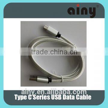 Nylon Braided USB 3.1 TypeC to USB with RoHS certificate