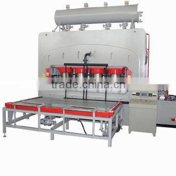 high production short cycle lamination hot press, plywood production line