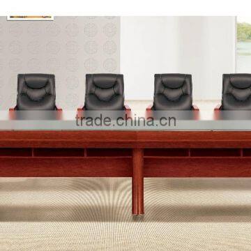 ancient oval glass conference table mdf wood factory sell directly HYA51