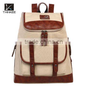 china alibaba wholesale men/women preppy style canvas oxford backpack