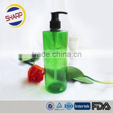 Customized clear soft plastic bottles for cosmetics with pump cap