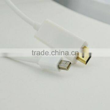 Multifuction Gold Plated Hdmi to Mini dp Converter Cable for Data Transmission photo-2