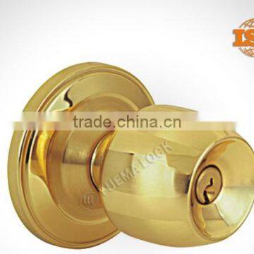 5832-PB SB-ET new design Stainless steel material Cylindrical door knob lock