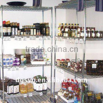 Chrome Wire Shelving for Restaurant Food storage