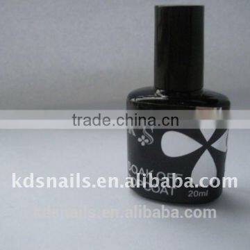 Factory base coat, 15ml soak off uv gel top coat without adhesive layer