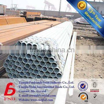 3 inch galvanized pre coated hollow metal tube steel tubes mill