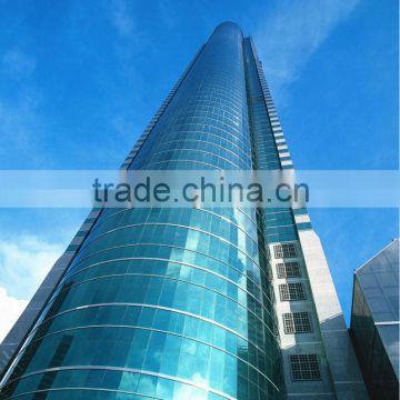 Hidden window aluminum glass curtain wall