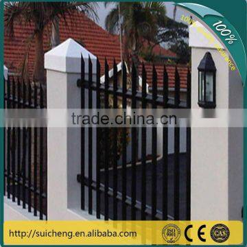 Palisade Fencing /PVC Palisade iron Fence/galvanized fence(Guangzhou Factory)