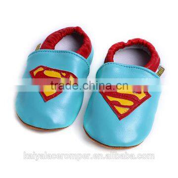 Superman Baby Shoes,Soft Soled Blue Superman Baby Boys Slippers                        
                                                Quality Choice