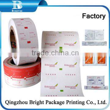 Cheapest pe coated paper pack sugar in sachets