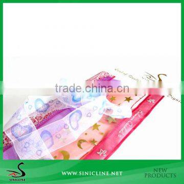 Sinicline Organza Gift Packing Tape with Hot Stamping Star Pattern