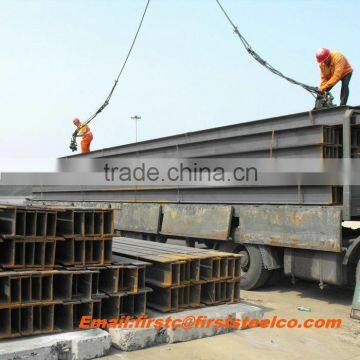 Cheaper Prime quality in stock h beam steel grade ss400