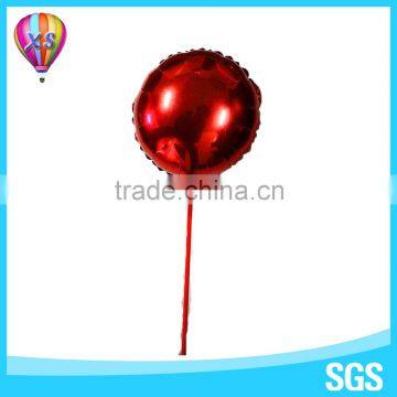 2016 helium balloon wth cup stick for Christmas day party decoration and kids'gift