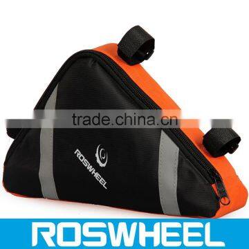 Wholesale high quality separate compartment triangle bicycle frame bag12490