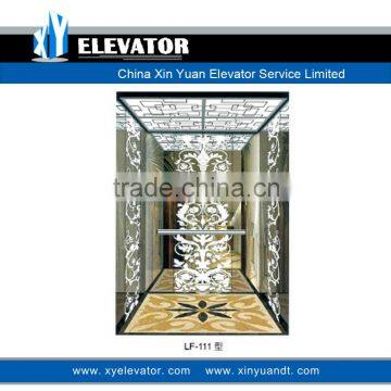 Luxury Passenger Elevator Decoration Elevator Cabin Decoration