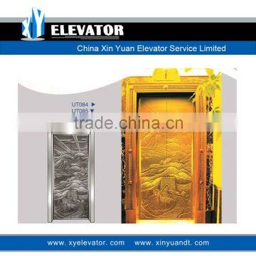 Golden & Luxurious & Vintage Style Elevator Automatic Door