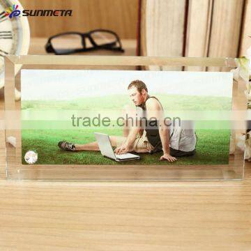 personalized subliamtion glass photo frame