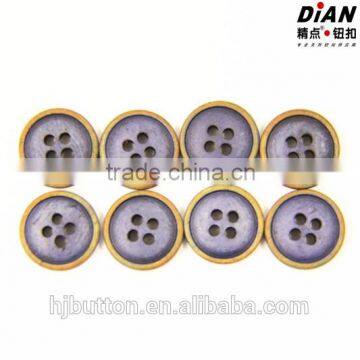 2016 Horn Bone Buttons Colored Bone Buttons Color Dyeing Buttons photo-2