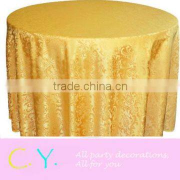 Jacquard Tablecloth for Wedding and Banquet