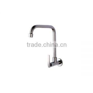 Modern Design Brass Chrome Finish Wall Mount Chrome Brass Water Tap Bibcock