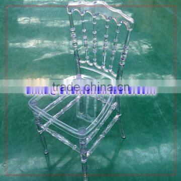 Party Crystal Clear Wedding Napoleon Chair