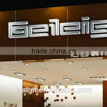 Custom LED Backlit Signage Stainless Outdoor Sign Board Material photo-3