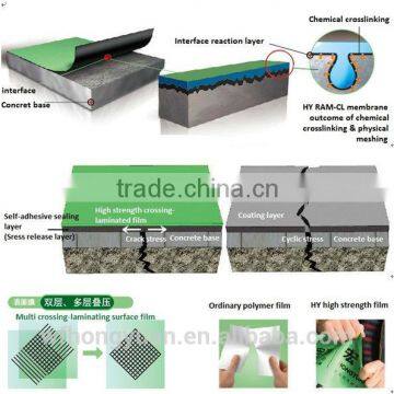 CE Approved Self Adhesive Waterproof Bitumen Membran/ 2.0mm Thickness Sticky Roofing Felt/ Asphalt Product photo-2