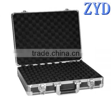 Heavy duty aluminum pistol case, 2 pistol gun case (ZYD-QX8410)