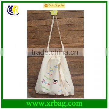 Manufacturer Custom Printing White Canvas Tote Bag photo-2