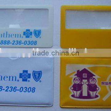 Plastic PVC Flexible Business Credit Card Magnifier Fresnel Lens Magnifier photo-5