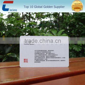 ISO14443A nfc plastic card cheap passive rfid card