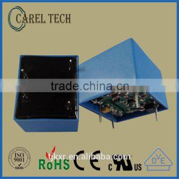 CE, ROHS approved, PCB mounted, encapsulated 120V AC 12V DC transformer