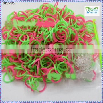 Silicone loom bracelet / Mini rubber band with smell / DIY loom bands 2014