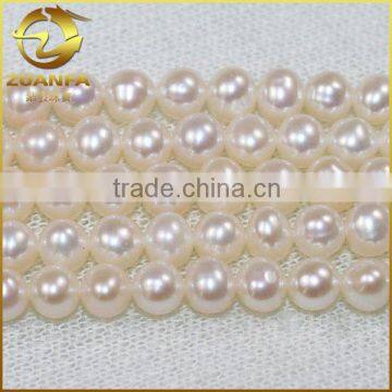 aaa quality zhuji pearl supplier freshwater loose round real pearl beads                        
                                                Quality Choice