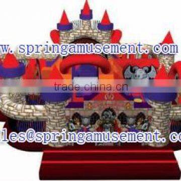High Quality Inflatables Obstacle Course Outdoor Inflatables With Beautiful Printing SP-OC045