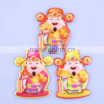 High quality custom printing pattern epoxy fridge magnet with incense burner