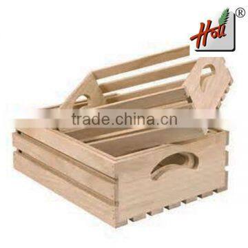OEM/ODM wood trays for ottomans HCGB8043