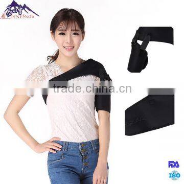 Adjustable single shoulder brace support for shoulder protect