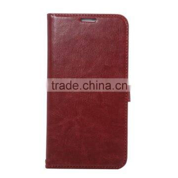 Fine Grain Leather Sheep Case For samsung A3